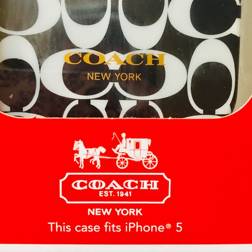 iPhone 5 COACH case